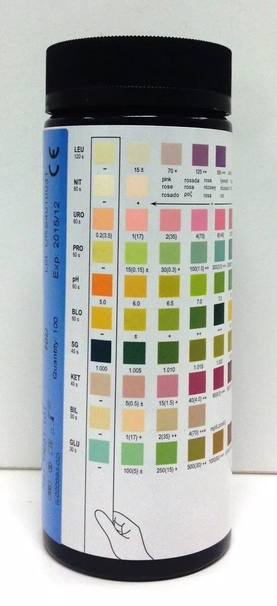 Mission Urine Strips 10 Parameters image 2