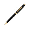 Parker Classic Gold GT Gold Trim Ball Point Pen Blue Quink Refill Fine Nib