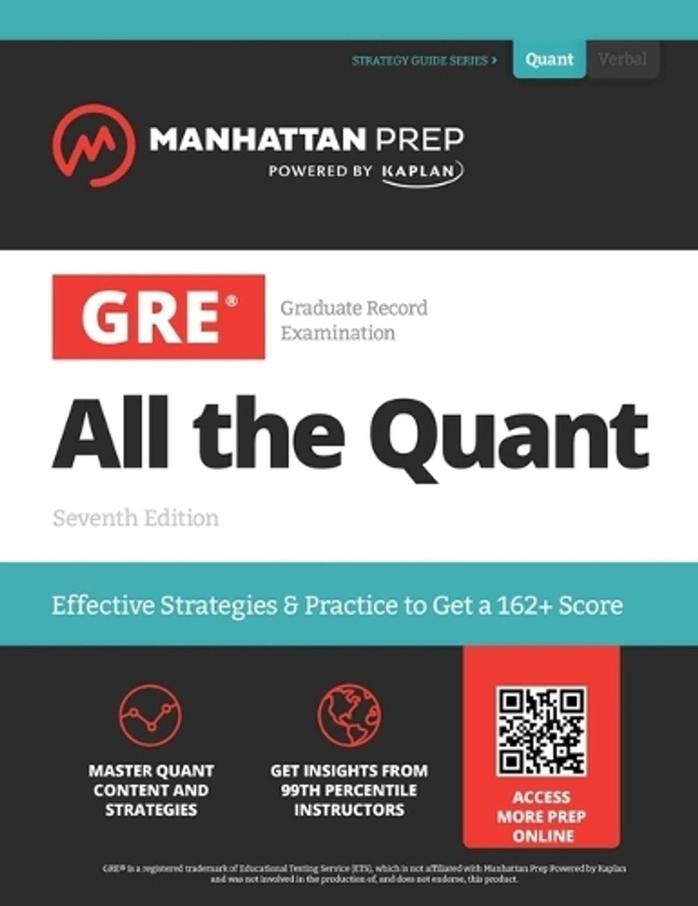 GRE All the Quant (Manhattan Prep) - Manhattan Prep - Paperback - Brand New image 2