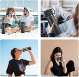 Stainless Steel Thermo 500ml Vacuum Insulated Bottle Water Flask Gift Set 500 ml image 5
