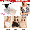 3-Piece Set – Cotton Clip-On Mock Lace Camisole for Women | Cleavage Cover Panel