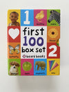 Booktopus Mini Board Book - My First 100 Words - Early Learning Books for Kid...
