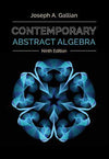 Contemporary Abstract Algebra by Joseph Gallian, 9th International ed. – Brand N