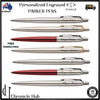Personalized Engraved Parker Classic Stainless Steel Gold Trim Ball Pen NEW