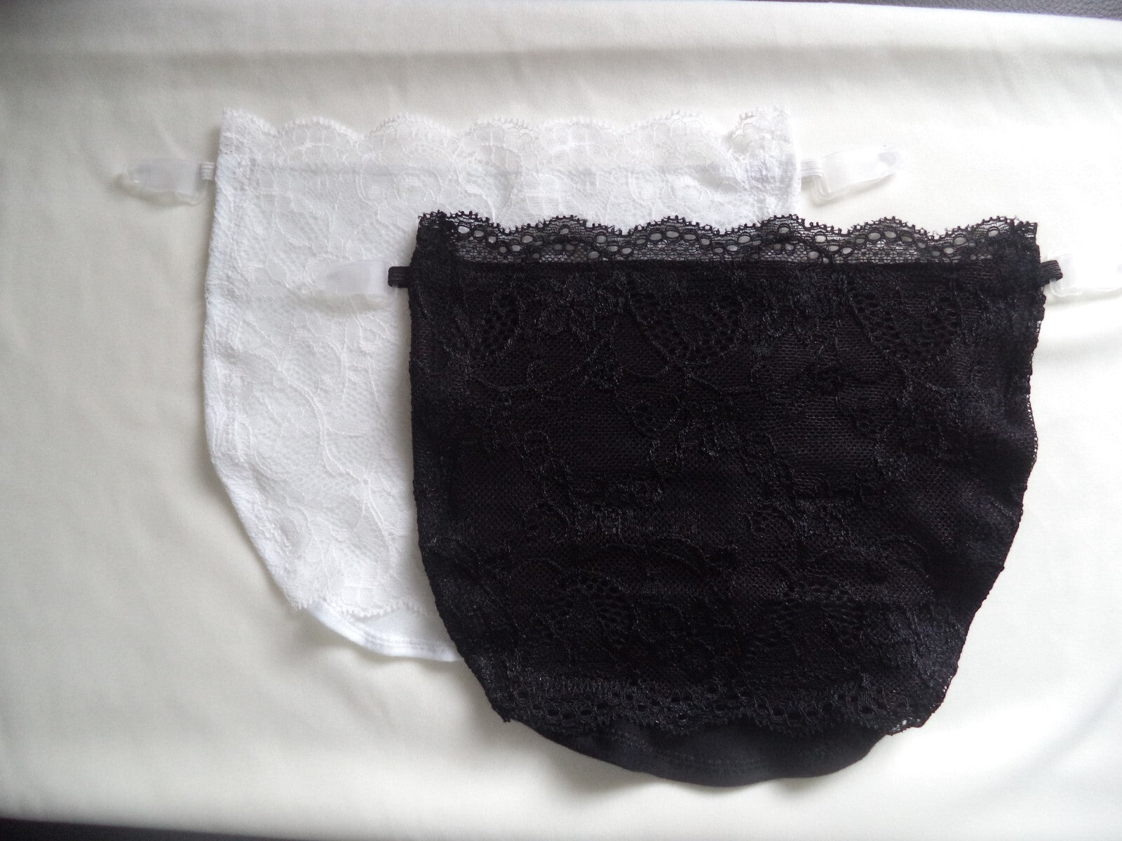 3-Piece Set – Cotton Clip-On Mock Lace Camisole for Women | Cleavage Cover Panel image 5