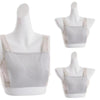 3-Piece Set – Cotton Clip-On Mock Lace Camisole for Women | Cleavage Cover Panel
