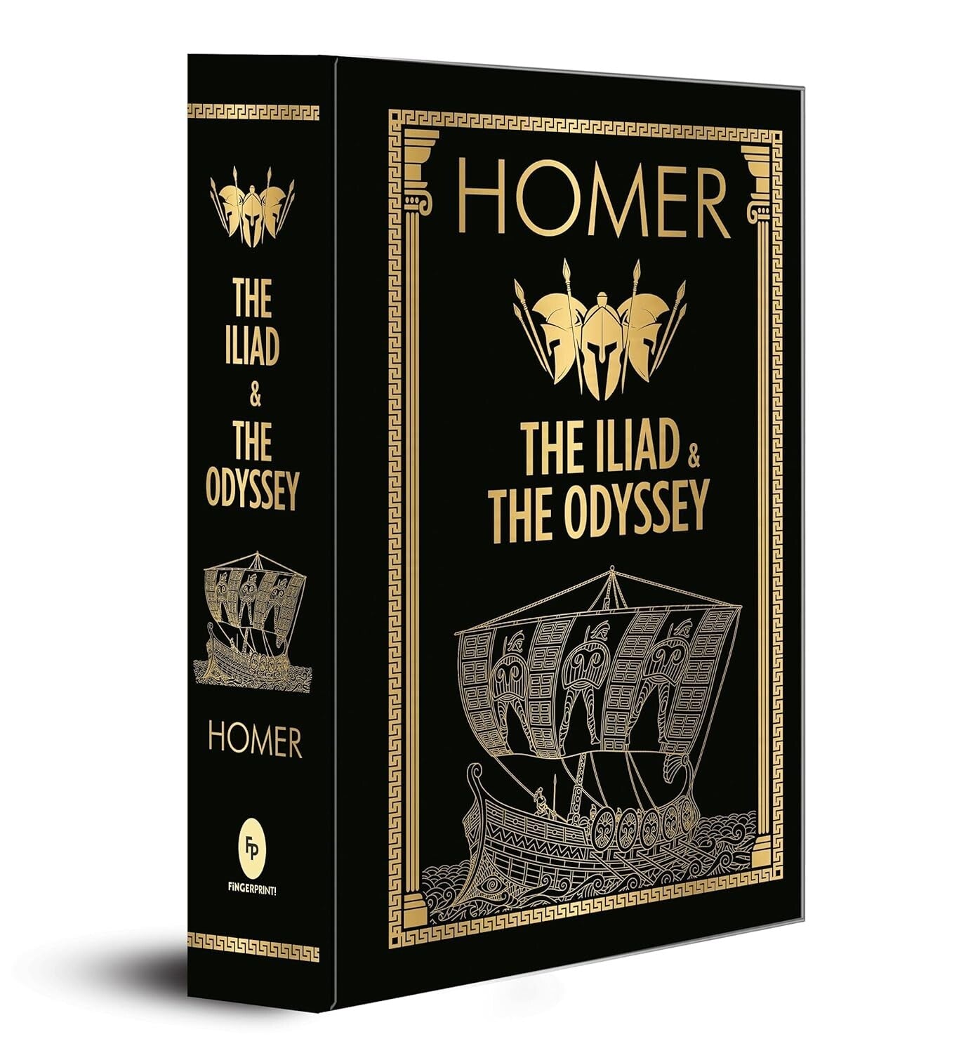 HOMER: The Iliad & the Odyssey (Deluxe Hardbound Edition)+The Art of War - Delux image 8