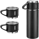 Stainless Steel Thermo 500ml Vacuum Insulated Bottle Water Flask Gift Set 500 ml image 2