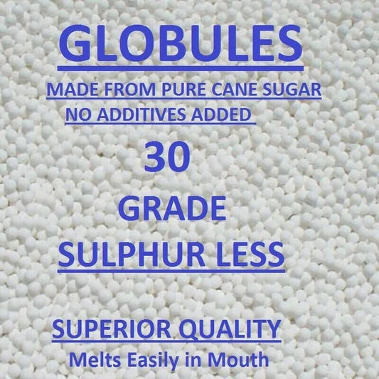 Homeopathic 100% Purest Globules Pellets Pills 30 Grade- 450 gm