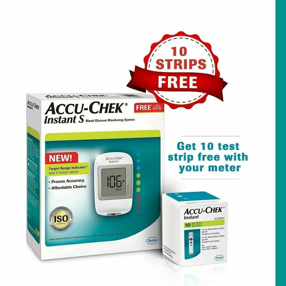 Accu-Chek Instant Test Strips – 10 Count Pack image 2