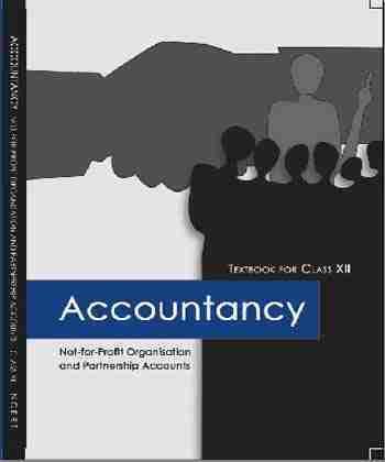 NCERT Accountancy I for Class 12