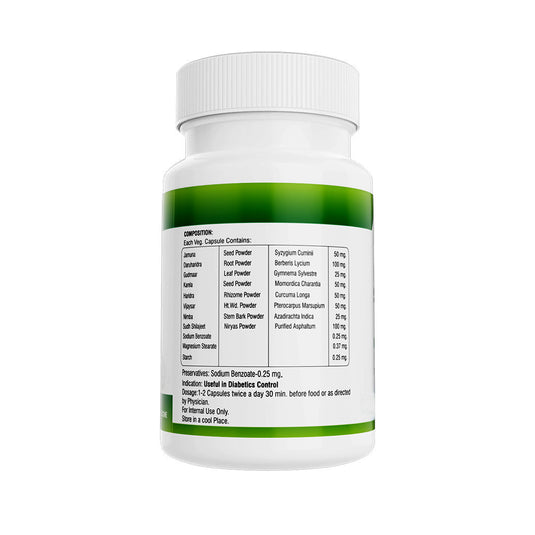 Nveda SMB Capsules for Sugar Management and Balance - 60 Capsules image 3