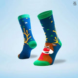 Socksoho Luxury Men Socks Happy Reindeer Edition (image 4)