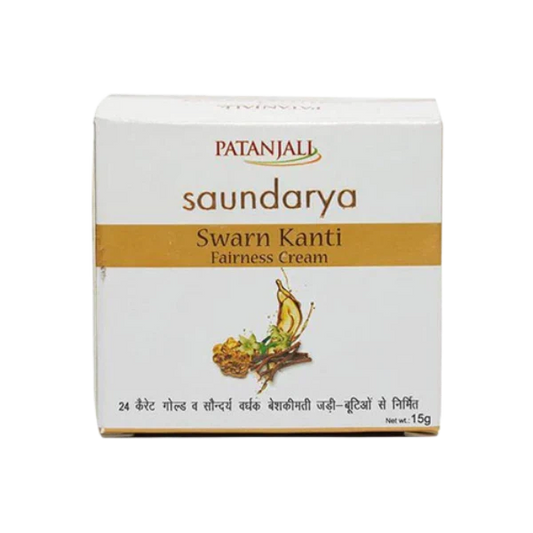 Patanjali Saundarya Swarna Kanti Fairness Cream -50gm - Pack of 5
