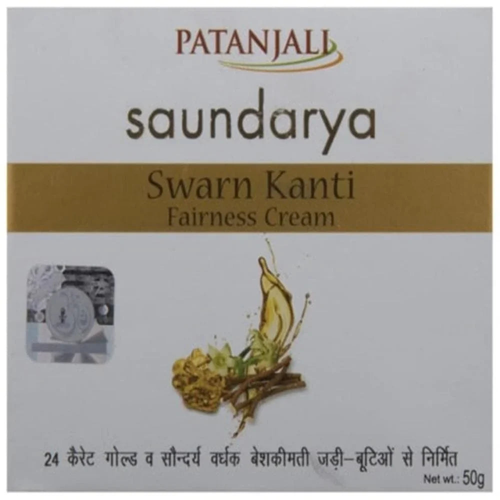 Patanjali Saundarya Swarna Kanti Fairness Cream -15 gm - Pack of 1 image 3