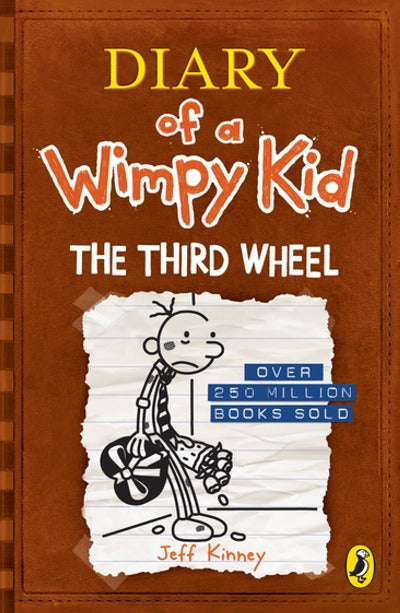 Diary of a Wimpy Kid: The Third Wheel (7th book) - Jeff Kinney (The Desi Bazaar.in)