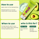 PLIX The Plant Fix Avocado Ceramide Moisture Rush Fatty Cream -50 gm image 4