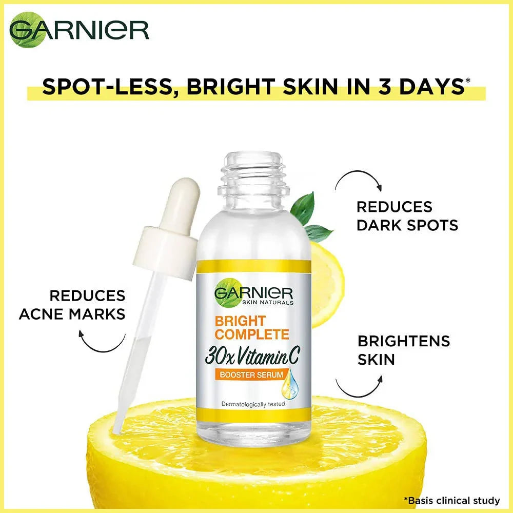 Garnier Bright Complete Vitamin C Booster Face Serum -30 ml image 7