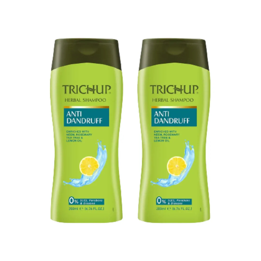 Vasu Healthcare Trichup Anti-Dandruff Herbal Shampoo -200 ml - Pack of 2