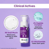 The Derma Co Snail Peptide 96 Hydrating Serum -30 ml image 2