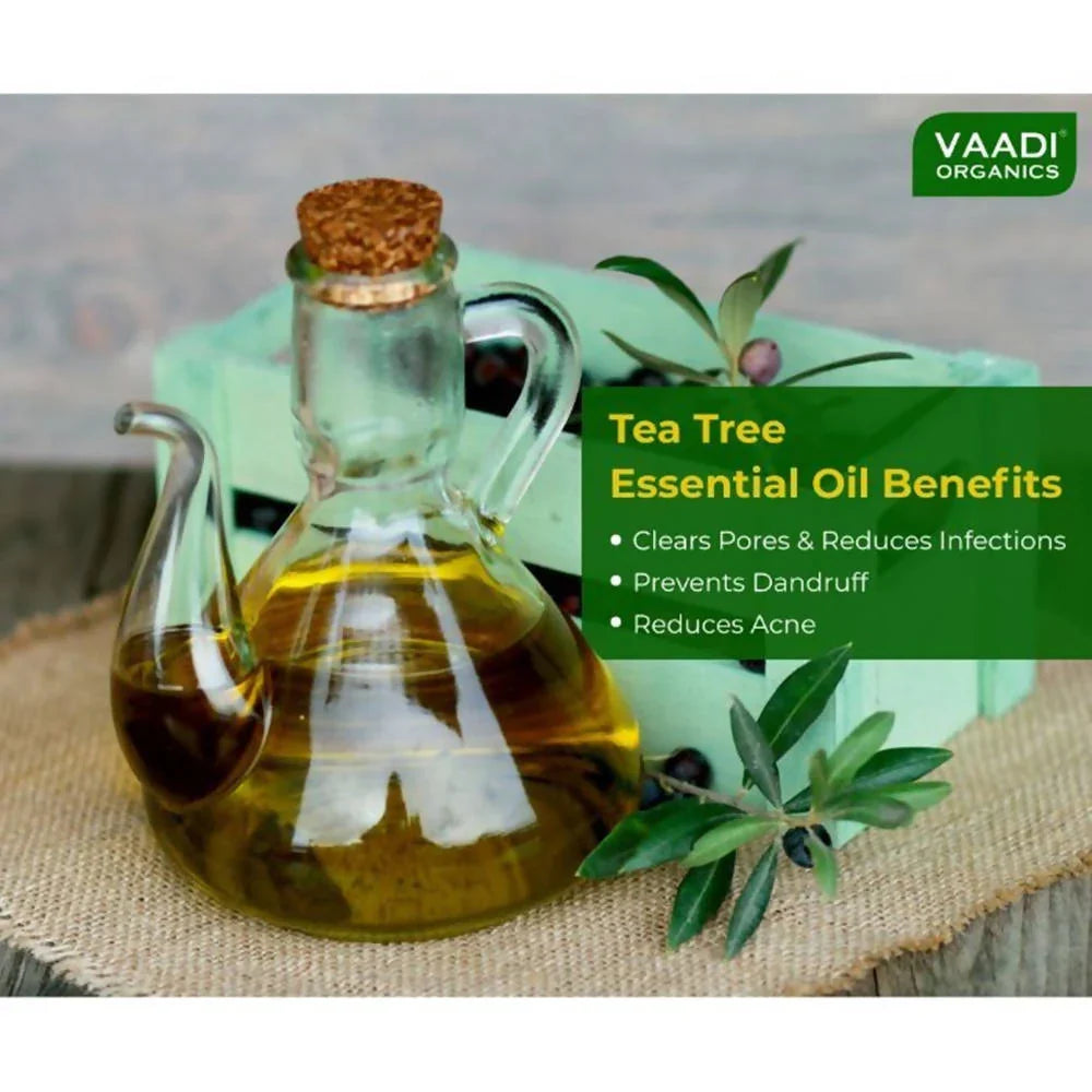 Vaadi Herbals Tea Tree Oil Therapeutic Grade -10 ML image 2