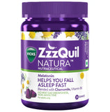 Vicks ZzzQuil Natura Melatonin Sleep Gummies -10 gummies image 2