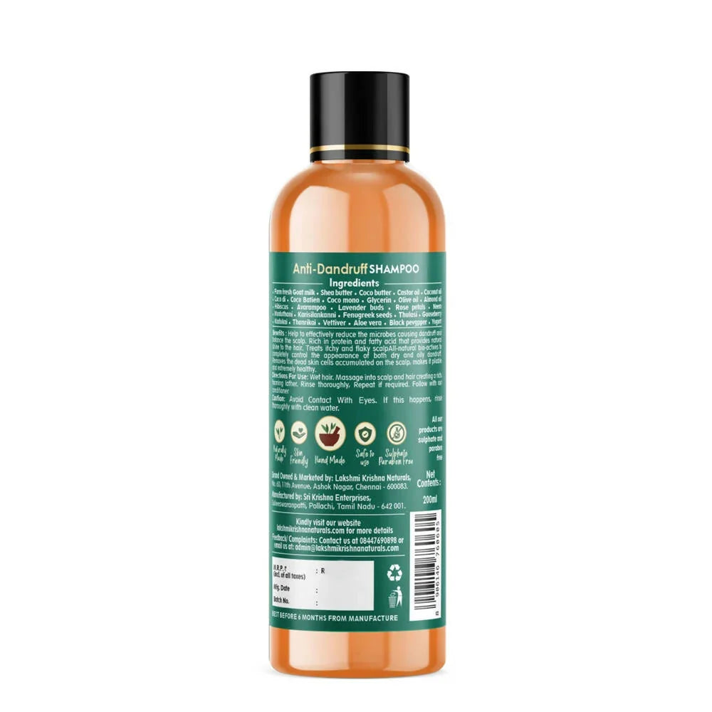 Lakshmi Krishna Naturals Anti-Dandruff Shampoo -100 ml image 2